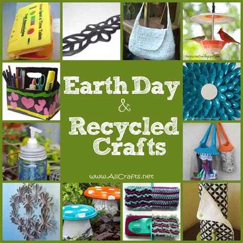 Free Earth Day And Recycled Crafts Allcrafts Free Crafts Update