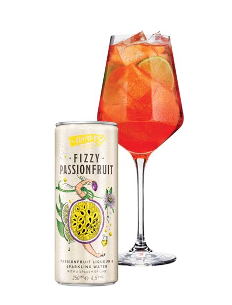 Fizzy Passionfruit De Kuyper Cocktails