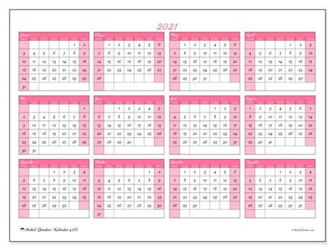 Für den druck in a5 oder a3 wählen sie beim ausdrucken das passende druckformat. Kalender 2021 Planer Zum Ausdrucken A4 : Einen Kalender Selber Drucken Wir Zeigen Wie Es ...