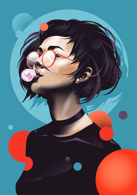 Drawing In Different Styles On Behance