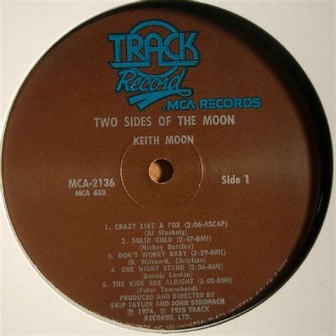 Keith Moon Two Sides Of The Moon Us 中古レコード・中古cdのdisk Market中古盤