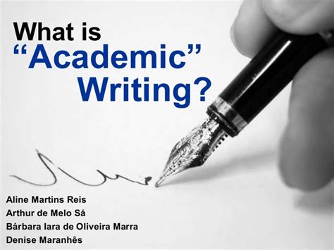 Academic Writing Beginning The Academic Essay