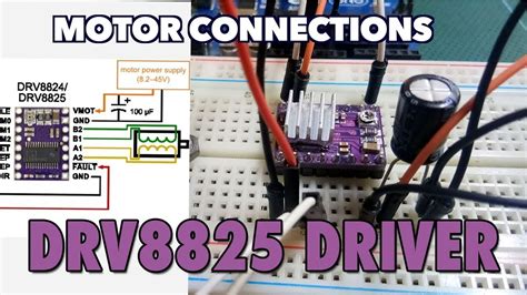 How To Control A Stepper Motor With Drv8255 And Arduino Youtube