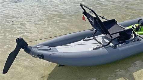 Easy Diy Rudder For Inflatable Kayak Youtube