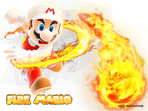 [Photoshop 7.0] Realistic Fire Mario by MaxiGamer on DeviantArt