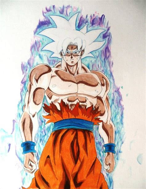Dibujo De Goku Ultra Instinto Dominado Dragon Ball Espa Ol Amino