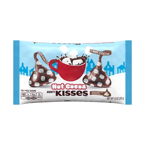 Hershey S Kisses Hot Cocoa Chocolate Candy Holiday Bag 10 Oz Walmart Inventory Checker