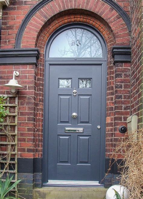 We love this color because it's bright, but with black undertones, so it has a coolness to it. Image result for double glazed grey windows | Red brick ...