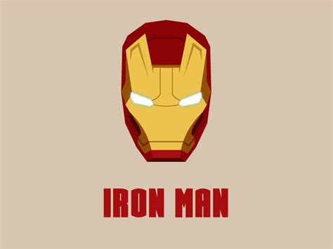 Iron Man Vector Edition By Mathieu Hervouët On Dribbble