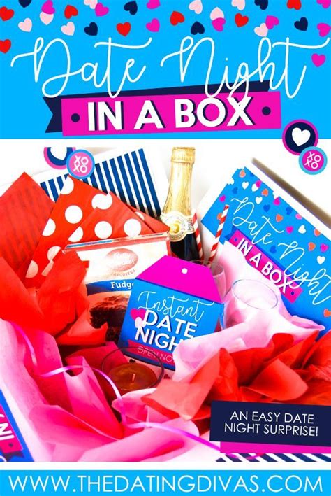 28 Date Night T Basket Or Box Ideas From The Dating Divas Date Night Basket Date Night