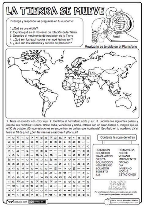 Ideas De Sopa De Letras Sopa De Letras Actividades De Geograf A