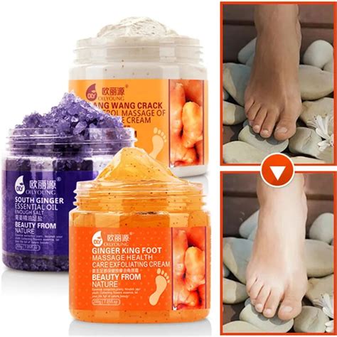 Foot Massage Scrub Cream Nursing Care Moisturizing Foot Cream Bath Salt Remove Dry Skin