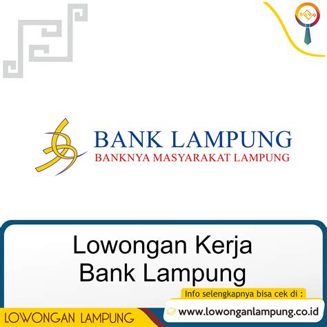 Lowongan Kerja Bank Lampung Lowongan Lampung