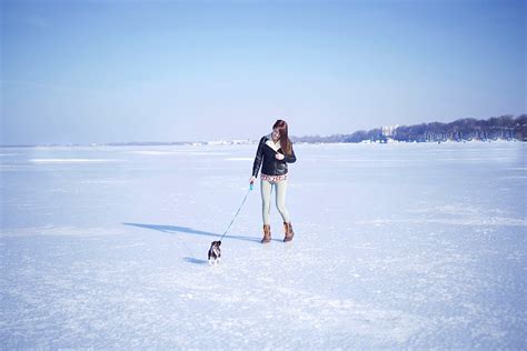 Lake Erie Completely Frozen Over Pictures Of People Walking On The Ice
