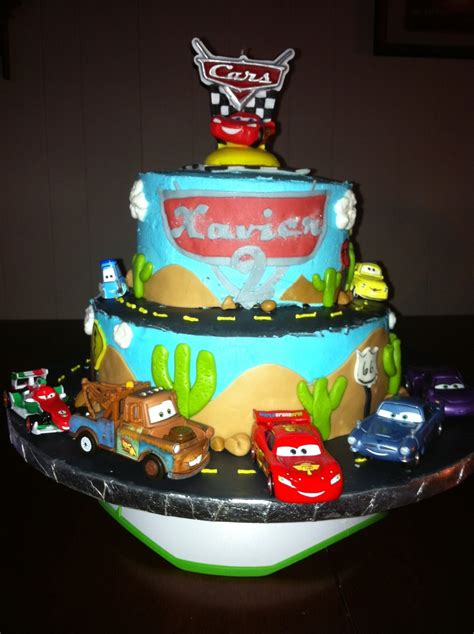 The best cake shop in noida. Cars 2 2Nd Birthday Cake - CakeCentral.com