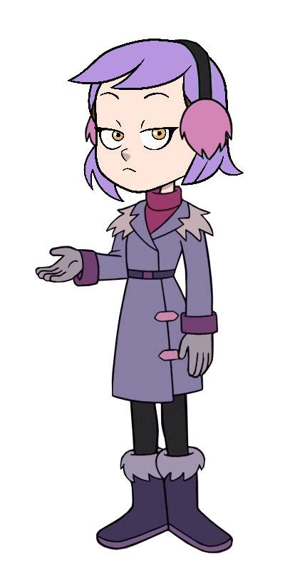 Amitys Winter Outfit With Purple Hair By Brianramos97 On Deviantart