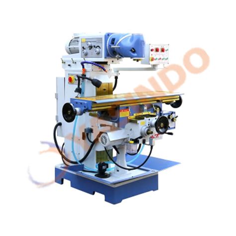 High Precision Universal Milling Machine With Swivel Able Milling Head