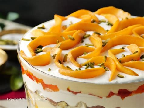 Mango Trifle Delight Food Fusion
