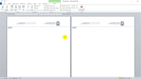 How To Put Header Only On First Page In Word Acaowl
