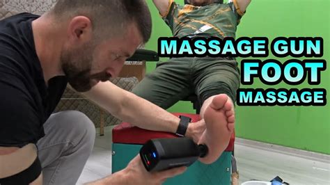 Asmr Amazing Foot Massage Massage Gun Finger Crack Turkish Barber