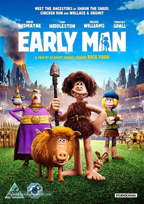 Early Man 2018 British Dvd Movie Cover