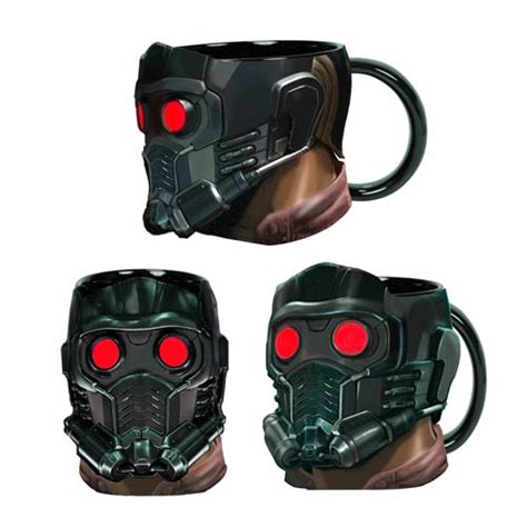 Guardians Of The Galaxy Star Lord 16 Oz Molded Mug Mugs Star Lord