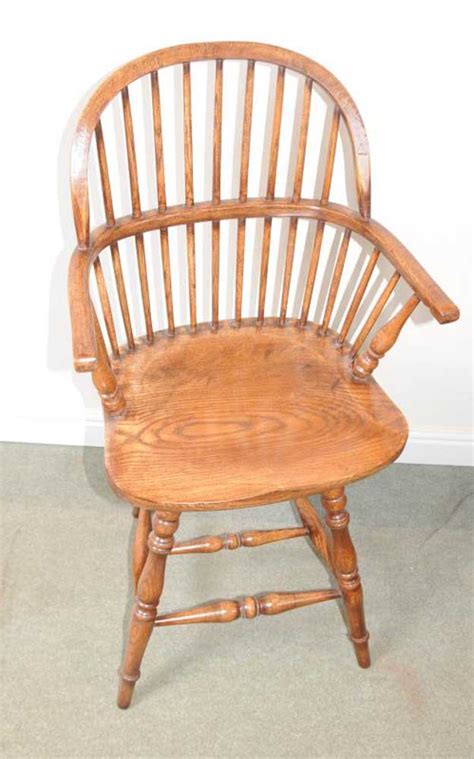 Oak Windsor Bar Stool Chair Windsor Chairs Farmhouse
