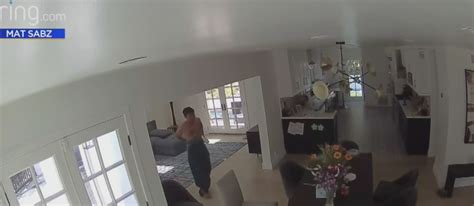 Caught On Video Naked Man Burglarizes Bel Air Home Before Coming Face