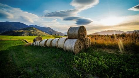 4597293 Clouds Hdr Sky Landscape Sunset Haystacks Nature Rare