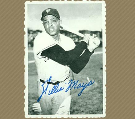 Willie mays baseball card value. 1969 Topps Deckle Edge Willie Mays #33 Baseball Card Value Price Guide