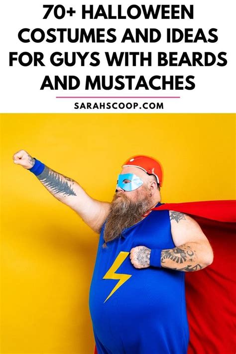 70 Halloween Costumes And Ideas For Guys With Beards And Mustaches In 2023 Beard Halloween