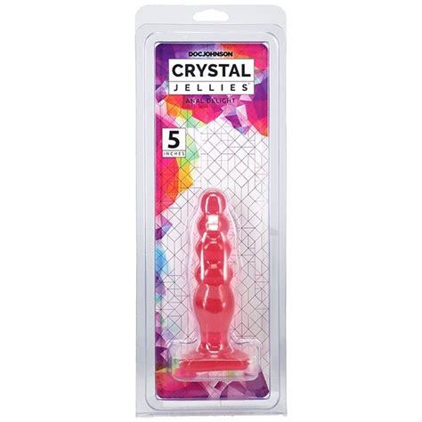 Crystal Jellies Anal Delight Pink 5in Luvvsi Sex Shop Uk