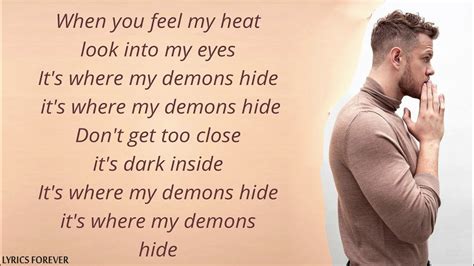 Imagine Dragons Demons Lyrics Lyrics Forever Youtube