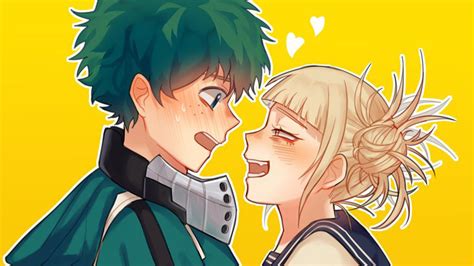 Toga X Deku Kissing