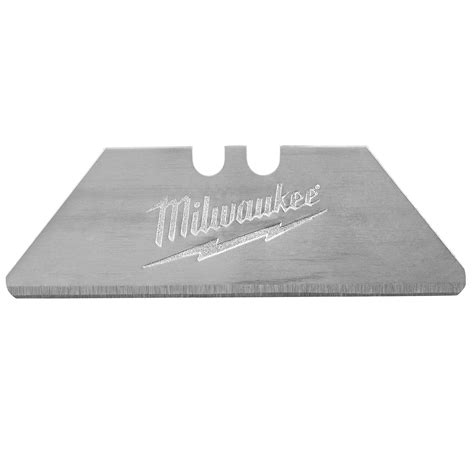Milwaukee Rounded Tip Utility Knife Blades Pack Of 5 Protrade