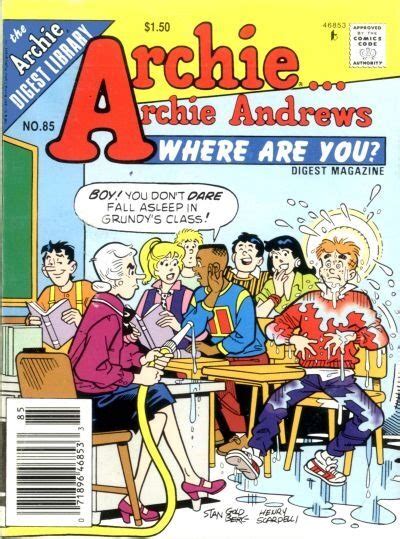Archiearchie Andrews Where Are You Digest Magazine 85 Issue