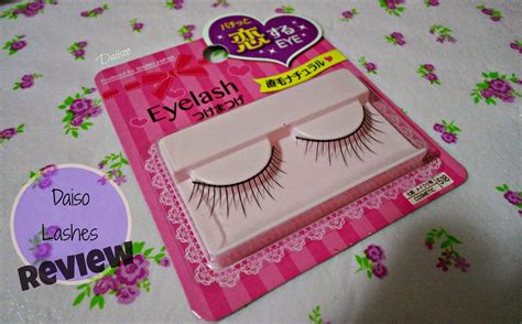 The combination makes my eyes look much bigger without much effort. Daiisoo: Review: Daiso False Eyelashes
