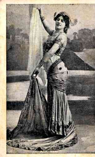 Ww1 Spy Mata Hari Vintage Old Antique