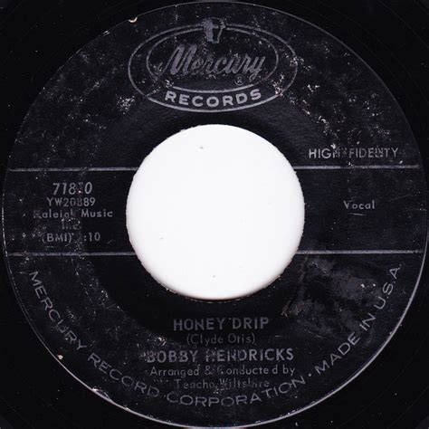 Bobby Hendricks Honey Drip Good Lovin 1961 Vinyl Discogs