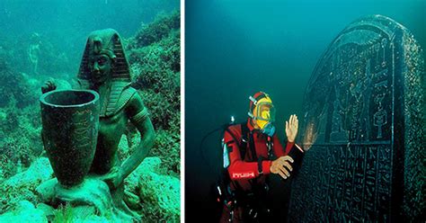 After 1200 Years The Ancient Egyptian Lost City Of Heracleion Was