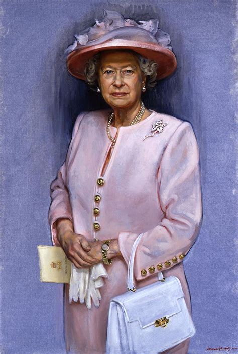 New Portrait Of Queen Elizabeth Ii Unveiled Queen Elizabeth Portrait