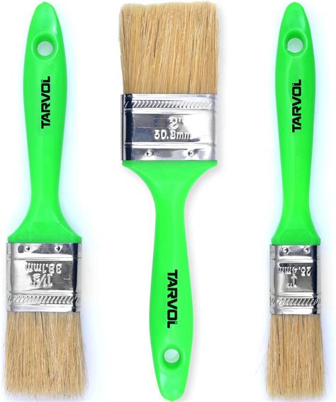House Paint Brushes 3 Piece Set 3 Flat Brush Pack That Includes 1 1
