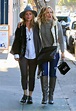 MARIA BELLO and girlfriend Clare Munn Out Shopping in Santa Monica ...