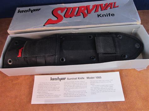 1985 Kershaw Survival Kit 1005 Nos 29500