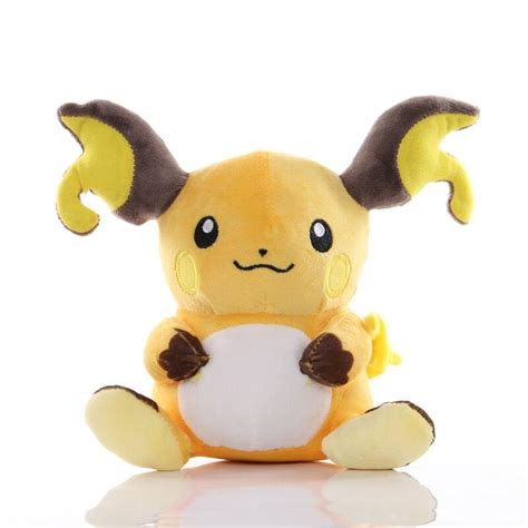 Anime Pokemon Raichu Soft Stuffed Plush Toy World Of