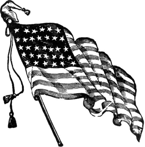 Old American Flag Svg