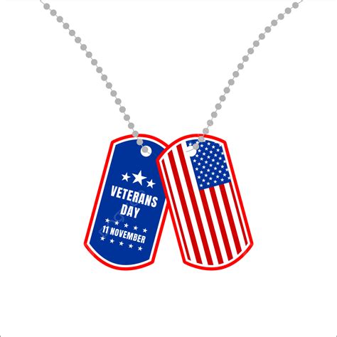 Dog Tag Us Army Veterans Day Us Army Soldiers Png And Vector With