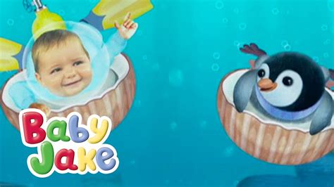 Baby Jake Swimming With Shells 🐚 Episodes Youtube