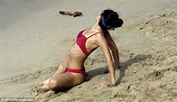 Zhang Ziyi pictured frolicking on beach with billionaire ex-fiancé Aviv ...
