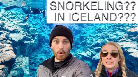 Swimming Between Tectonic Plates In Iceland Youtube